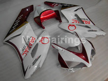 Carica l&#39;immagine nel visualizzatore di Gallery, White and Wine Red PRAMAC - CBR1000RR 04-05 Fairing Kit -