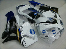 Carica l&#39;immagine nel visualizzatore di Gallery, White Black and Blue Konica Minolta - CBR600RR 03-04 Fairing