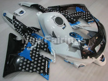 Carica l&#39;immagine nel visualizzatore di Gallery, White and Black Blue Motorcycle - CBR600 F2 91-94 Fairing