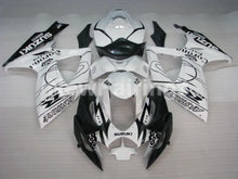 Carica l&#39;immagine nel visualizzatore di Gallery, White Black Corona - GSX-R750 06-07 Fairing Kit Vehicles &amp;