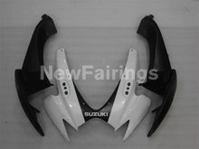 Carica l&#39;immagine nel visualizzatore di Gallery, White and Black Factory Style - GSX-R600 06-07 Fairing Kit