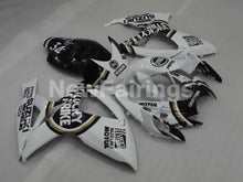Carica l&#39;immagine nel visualizzatore di Gallery, White and Black Lucky Strike - GSX-R600 06-07 Fairing Kit -