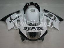Carica l&#39;immagine nel visualizzatore di Gallery, White and Black Repsol - CBR600 F3 97-98 Fairing Kit -