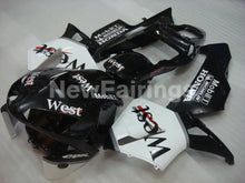 Carica l&#39;immagine nel visualizzatore di Gallery, White and Black West - CBR600RR 03-04 Fairing Kit - Vehicles