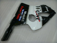 Carica l&#39;immagine nel visualizzatore di Gallery, White and Black West - NINJA ZX-12R 00-01 Fairing Kit