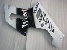 Carica l'immagine nel visualizzatore di Gallery, White and Black West - NINJA ZX-6R 05-06 Fairing Kit