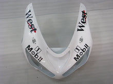 Carica l'immagine nel visualizzatore di Gallery, White and Black West - NINJA ZX-6R 05-06 Fairing Kit