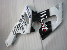 Carica l'immagine nel visualizzatore di Gallery, White and Black West - NINJA ZX-6R 05-06 Fairing Kit