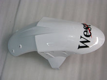 Carica l'immagine nel visualizzatore di Gallery, White and Black West - NINJA ZX-6R 05-06 Fairing Kit