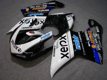 Carica l&#39;immagine nel visualizzatore di Gallery, White and Black Xerox - Ducati 848/1098/1198 07-11 Fairing