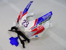 Carica l&#39;immagine nel visualizzatore di Gallery, White Blue and Red MOTOREX - GSX-R600 08-10 Fairing Kit