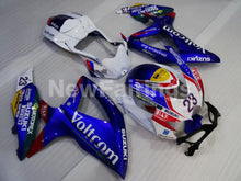Carica l&#39;immagine nel visualizzatore di Gallery, White Blue and Red MOTOREX - GSX-R600 08-10 Fairing Kit