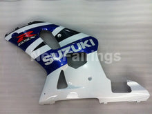 Carica immagine nel visualizzatore della galleria, White and Blue Black Factory Style - GSX-R600 01-03 Fairing Kit