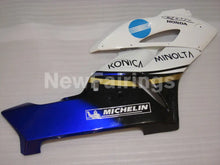 Carica l&#39;immagine nel visualizzatore di Gallery, White and Blue Konica Minolta - CBR1000RR 04-05 Fairing Kit