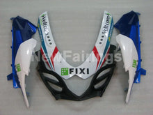 Carica l&#39;immagine nel visualizzatore di Gallery, White and Blue MOTOREX - GSX - R1000 09 - 16 Fairing Kit