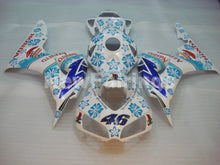 Carica l&#39;immagine nel visualizzatore di Gallery, White and Blue Nastro Azzurro - CBR1000RR 06-07 Fairing Kit