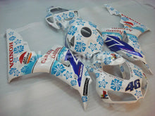 Carica l&#39;immagine nel visualizzatore di Gallery, White and Blue Nastro Azzurro - CBR1000RR 06-07 Fairing Kit