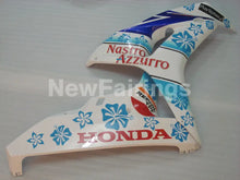 Carica l&#39;immagine nel visualizzatore di Gallery, White and Blue Nastro Azzurro - CBR1000RR 06-07 Fairing Kit