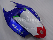 Carica l&#39;immagine nel visualizzatore di Gallery, White and Blue Red MOTOREX - GSX-R600 06-07 Fairing Kit -