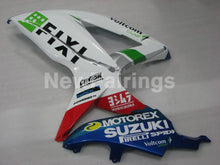 Carica l&#39;immagine nel visualizzatore di Gallery, White and Blue Red MOTOREX - GSX-R600 08-10 Fairing Kit