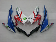 Carica l&#39;immagine nel visualizzatore di Gallery, White and Blue Red MOTOREX - GSX-R600 08-10 Fairing Kit
