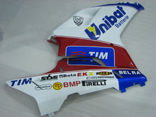 Carica l&#39;immagine nel visualizzatore di Gallery, White and Blue Red TIM - Ducati 848/1098/1198 07-11 Fairing