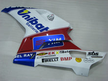 Carica l&#39;immagine nel visualizzatore di Gallery, White and Blue Red TIM - Ducati 848/1098/1198 07-11 Fairing