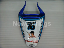 Carica l'immagine nel visualizzatore di Gallery, White and Blue Yellow Dark Dog - GSX-R600 01-03 Fairing Kit