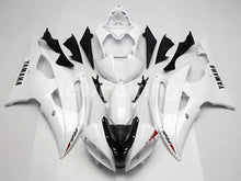 Carica l&#39;immagine nel visualizzatore di Gallery, White Factory Style - YZF-R6 08-16 Fairing Kit Vehicles &amp; Parts &gt; Vehicle Parts &amp; Accessories &gt; Motor Vehicle Parts &gt;