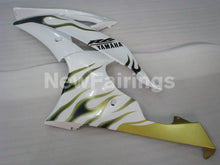 Carica l'immagine nel visualizzatore di Gallery, White and Golden Flame - YZF-R6 08-16 Fairing Kit Vehicles &amp; Parts > Vehicle Parts &amp; Accessories > Motor Vehicle Parts