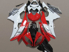 White Red and Black Factory Style - YZF-R6 08-16 Fairing Kit Vehicles & Parts > Vehicle Parts & Accessories > Motor