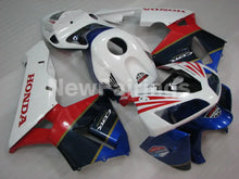 Carica l&#39;immagine nel visualizzatore di Gallery, White Red and Blue Factory Style - CBR600RR 05-06 Fairing