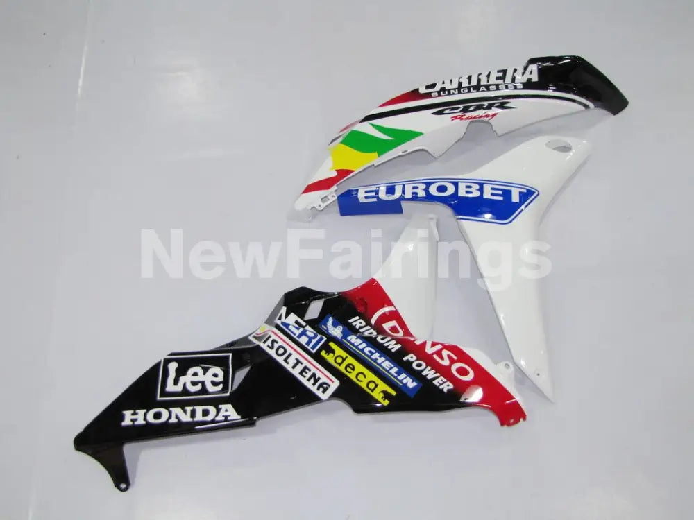 White and Red Blue Lee - CBR600RR 07-08 Fairing Kit