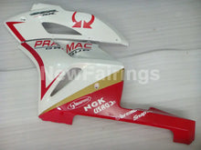 Carica l&#39;immagine nel visualizzatore di Gallery, White and Red PRAMAC - CBR1000RR 04-05 Fairing Kit -
