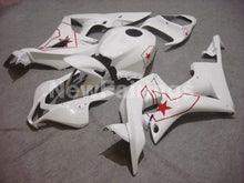 Carica l&#39;immagine nel visualizzatore di Gallery, White and Red Star - CBR600RR 07-08 Fairing Kit - Vehicles &amp;