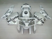 Carica l&#39;immagine nel visualizzatore di Gallery, White and Silver Repsol - CBR600RR 05-06 Fairing Kit -