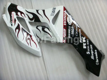 Carica l&#39;immagine nel visualizzatore di Gallery, White and Wine Red Flame - CBR1000RR 04-05 Fairing Kit -