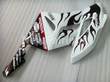 Carica l&#39;immagine nel visualizzatore di Gallery, White and Wine Red Flame - CBR1000RR 04-05 Fairing Kit -