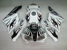 Carica l&#39;immagine nel visualizzatore di Gallery, White and Wine Red Flame - CBR1000RR 04-05 Fairing Kit -
