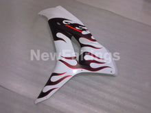 Carica l&#39;immagine nel visualizzatore di Gallery, White and Wine Red Flame - CBR1000RR 06-07 Fairing Kit -
