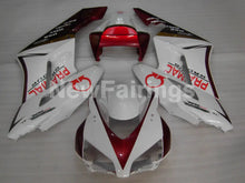 Carica l&#39;immagine nel visualizzatore di Gallery, White and Wine Red PRAMAC - CBR1000RR 04-05 Fairing Kit -