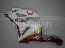 Carica l&#39;immagine nel visualizzatore di Gallery, White and Wine Red PRAMAC - CBR1000RR 04-05 Fairing Kit -