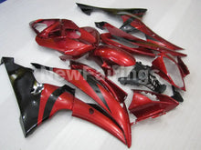 Carica l&#39;immagine nel visualizzatore di Gallery, Wine Red and Black Factory Style - YZF-R6 08-16 Fairing Kit Vehicles &amp; Parts &gt; Vehicle Parts &amp; Accessories &gt; Motor