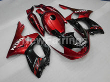 Carica l&#39;immagine nel visualizzatore di Gallery, Wine Red and Black Factory Style - YZF600R Thundercat 96-07 Fairing Kit Vehicles &amp; Parts &gt; Vehicle Parts &amp; Accessories