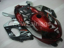 Carica l&#39;immagine nel visualizzatore di Gallery, Wine Red and Black Silver Factory Style - YZF600R Thundercat 96-07 Fairing Kit Vehicles &amp; Parts &gt; Vehicle Parts &amp;