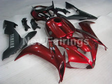 Carica l&#39;immagine nel visualizzatore di Gallery, Wine Red Matte Black Factory Style - YZF-R1 04-06 Fairing