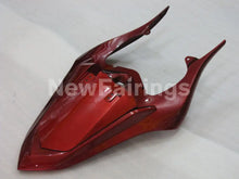 Carica l&#39;immagine nel visualizzatore di Gallery, Wine Red Matte Black Factory Style - YZF-R1 07-08 Fairing