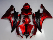 Carica l&#39;immagine nel visualizzatore di Gallery, Wine Red and Matte Black Factory Style - YZF-R6 06-07 Fairing Kit Vehicles &amp; Parts &gt; Vehicle Parts &amp; Accessories &gt;