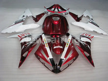 Carica l&#39;immagine nel visualizzatore di Gallery, Wine Red and White FIAT - YZF-R1 04-06 Fairing Kit