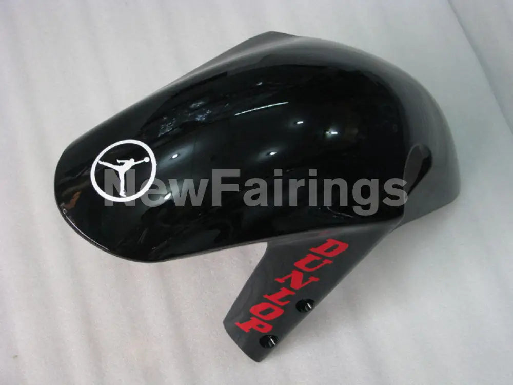 Wine Red and Black Jordan - GSX-R600 01-03 Fairing Kit